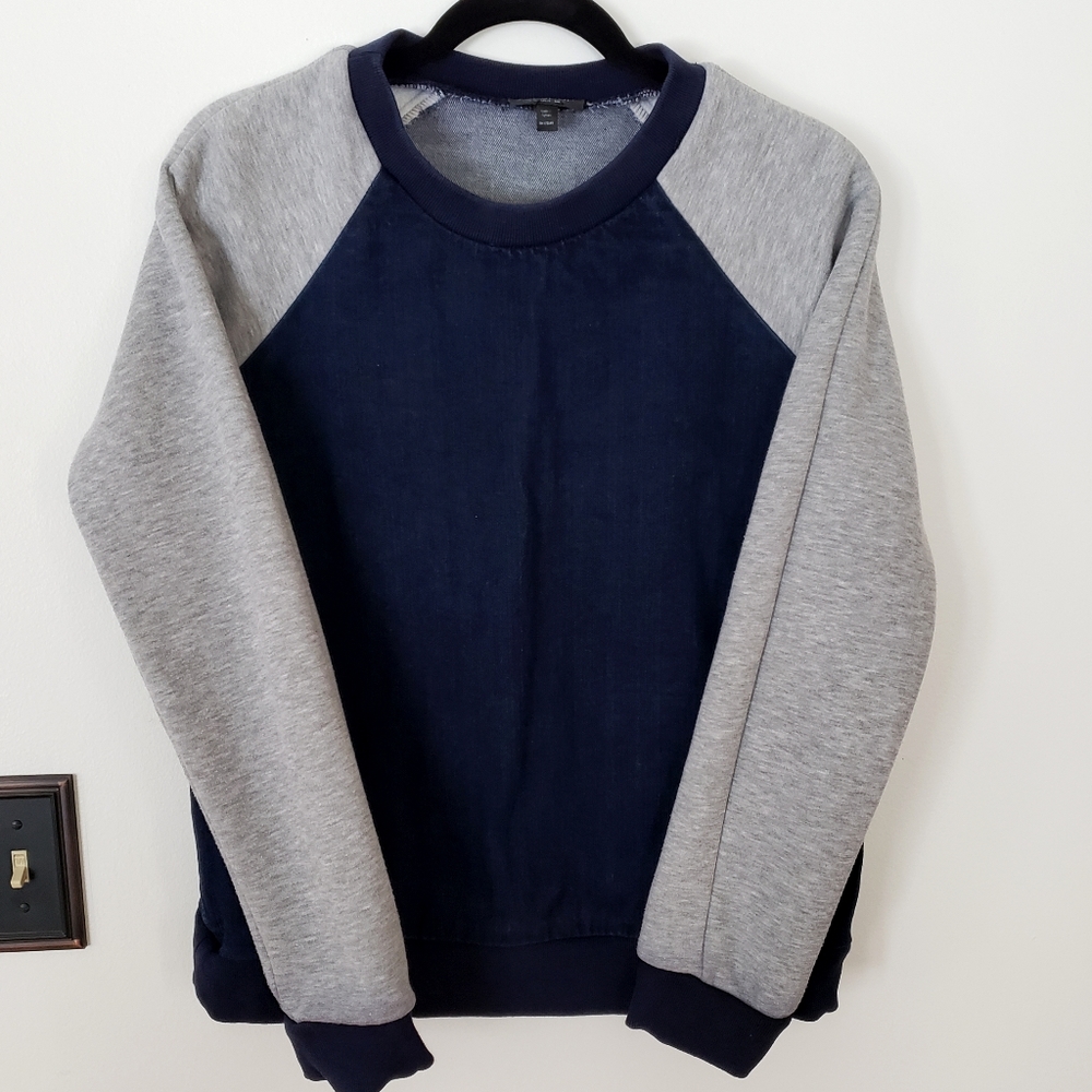 Topshop Denim sweatshirt